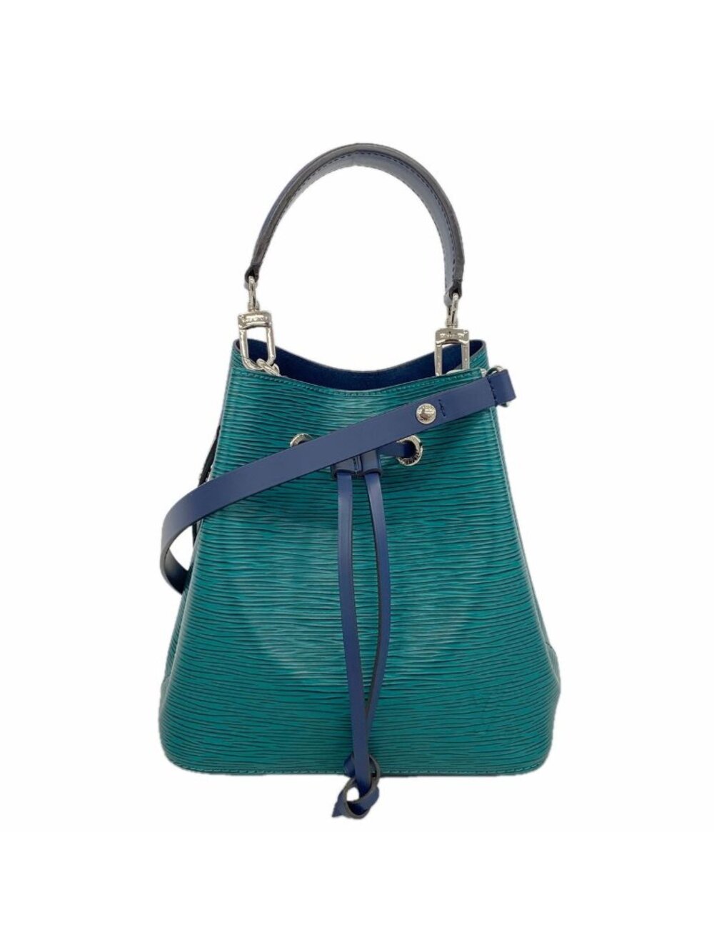 Louis Vuitton Handbag Epi Bicolor Neo Noe BB Vert Emlord Indigo 2-Way Bag